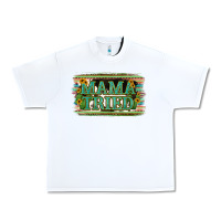 White Cowhide Serappe Sunflower Mama Tried Urban Heavy Tee - Jasminsmagicworld