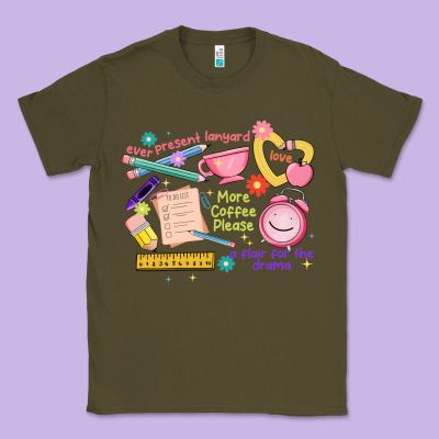 Teacher Stuff Classic Tee Designed By Jahusdesignshop