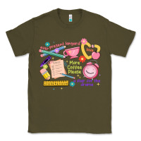 Army Green teacher stuff Classic Tee - JahusDesignShop