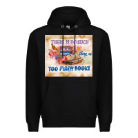 Black read book Premium Hoodie - TumblerDesignByShophia