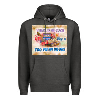 Charcoal Heather read book Premium Hoodie - TumblerDesignByShophia