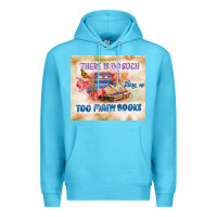 Ocean Blue read book Premium Hoodie - TumblerDesignByShophia