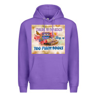 Purple read book Premium Hoodie - TumblerDesignByShophia