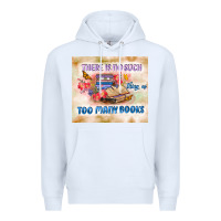White read book Premium Hoodie - TumblerDesignByShophia