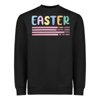 Black easter  Bunny Kısses Heavyweight Sweatshirt - MaliasSmallBusiness