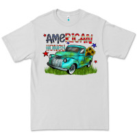 Dove Grey american honey Premium Tee - CowhideDigitalArt