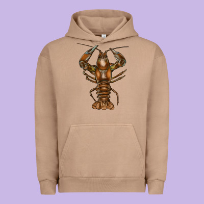 Crawfish Urban Hoodie Designed By Fadigitalartstudio