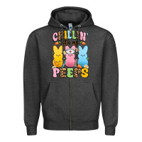 Charcoal Heather chillin' with my peeps nurse Zipper Hoodie - Artiststas