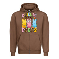 Chestnut chillin' with my peeps nurse Zipper Hoodie - Artiststas