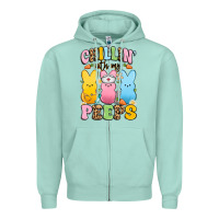 Seafoam chillin' with my peeps nurse Zipper Hoodie - Artiststas