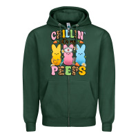 Sports Green chillin' with my peeps nurse Zipper Hoodie - Artiststas