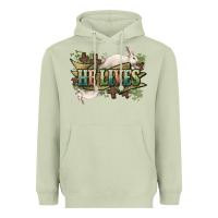 Matcha He lives Easter Heavyweight Hoodie - NancyCooperArtShop