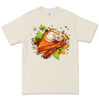 Bone pumpkin pie with daisies and cinnamon Premium Tee - AdoDesignShop