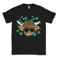 Black st patrick's day cow Classic Tee - MaliasSmallBusiness