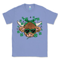 Colony Blue st patrick's day cow Classic Tee - MaliasSmallBusiness
