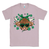 Lilac st patrick's day cow Classic Tee - MaliasSmallBusiness
