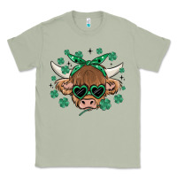 Matcha st patrick's day cow Classic Tee - MaliasSmallBusiness