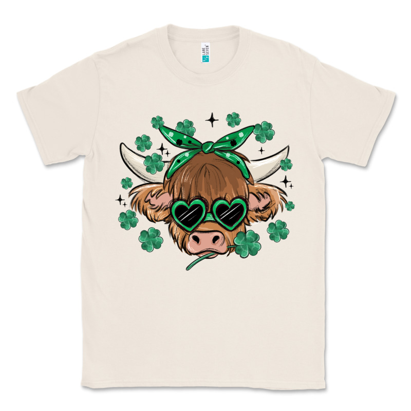 St Patrick's Day Cow Classic Tee by MaliasSmallBusiness | Teevron