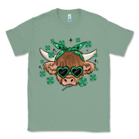 Sage st patrick's day cow Classic Tee - MaliasSmallBusiness