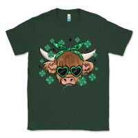 Sports Green st patrick's day cow Classic Tee - MaliasSmallBusiness