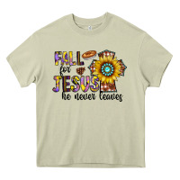 Mossy fall for jesus he never leaves Heavy Core Tee - CowhideDigitalArt