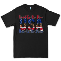 Black land of the free usa Premium Tee - RacoonDesign