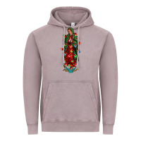 Vintage Zinc our lady of Guadalupe Christmas Vintage Hoodie - Jasminsmagicworld