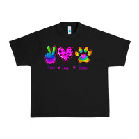 Black Peace Love Pride Urban Heavy Tee - Jasminsmagicworld