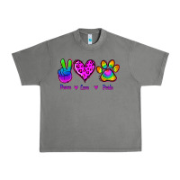 Tornado Peace Love Pride Urban Heavy Tee - Jasminsmagicworld