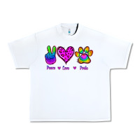 Peace Love Pride Urban Heavy Tee | Teevron