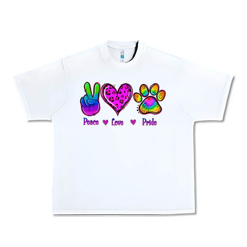Peace Love Pride Urban Heavy Tee by Jasminsmagicworld | Teevron
