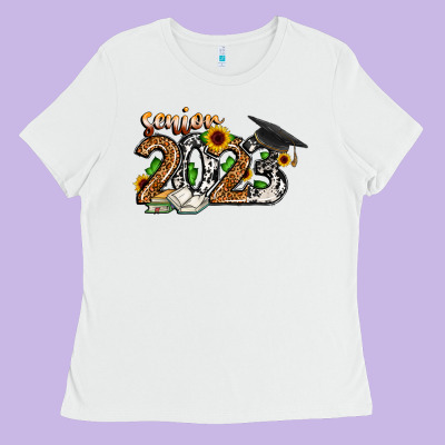 Senior 2023 Ladies Tee Designed By Cowhidedigitalart