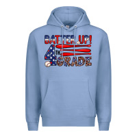 Colony Blue batter up 4th grade Premium Hoodie - JahusDesignShop