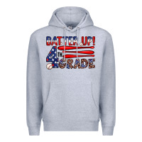 Heather Grey batter up 4th grade Premium Hoodie - JahusDesignShop