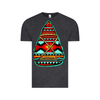Vintage Black aztec arrowhead Vintage Tee - Jasminsmagicworld