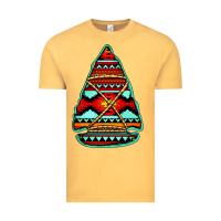 Vintage Mustard aztec arrowhead Vintage Tee - Jasminsmagicworld
