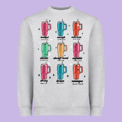 Coffee Thermos Heavyweight Sweatshirt Designed By Maliassmallbusiness