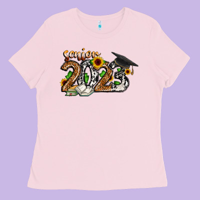 Senior 2023 Ladies Tee Designed By Cowhidedigitalart