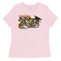 Bubblegum Pink senior 2023 Ladies Tee - CowhideDigitalArt