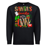 Black santa's favorite lvn Premium Sweatshirt - texasbilliewilder
