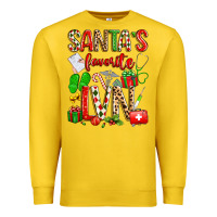Lemon santa's favorite lvn Premium Sweatshirt - texasbilliewilder