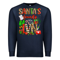 Santa's Favorite Lvn Premium Sweatshirt | Teevron