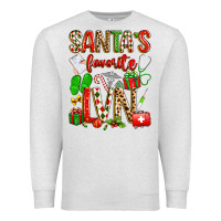 Oatmeal Heather santa's favorite lvn Premium Sweatshirt - texasbilliewilder
