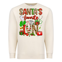 Sandshell santa's favorite lvn Premium Sweatshirt - texasbilliewilder