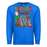 True Royal santa's favorite lvn Premium Sweatshirt - texasbilliewilder