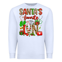 White santa's favorite lvn Premium Sweatshirt - texasbilliewilder