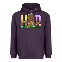 Plum Hop rabbit Heavyweight Hoodie - NancyCooperArtShop