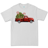 Dove Grey christmas trees truck Premium Tee - FaDigitalArtStudio
