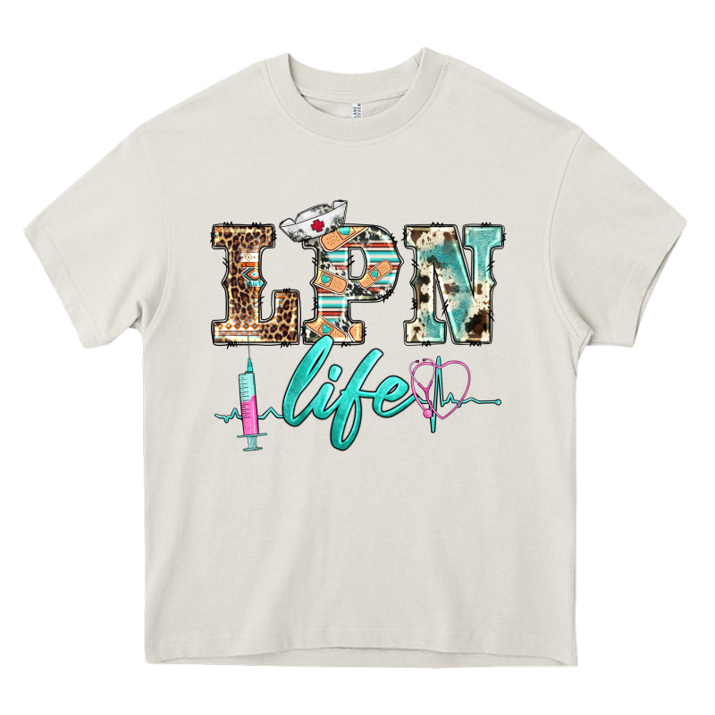 Western Nurse Lpn  Life Heavy Core Tee by BarkalooDesign | Teevron