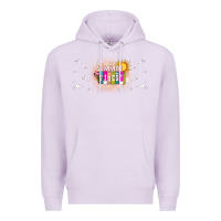 Lilac summer vibes with birds Premium Hoodie - TumblerDesignByShophia